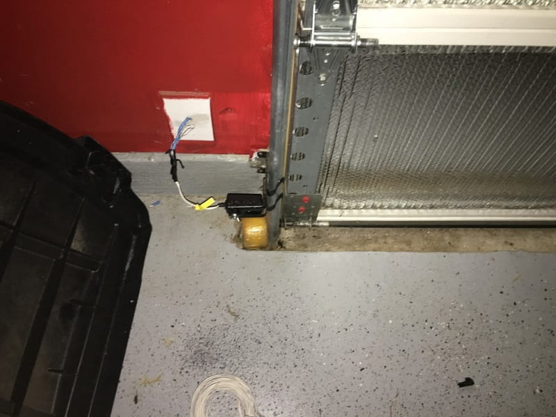 Garage Door Sensor Wire Replacement