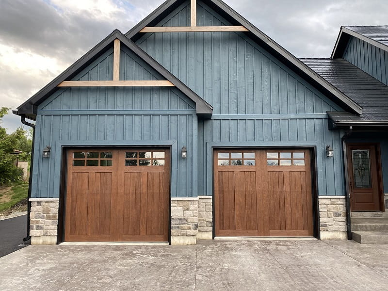 Rustic Wood Garage Doors