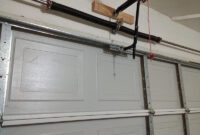 Garage Door Reinforcement Bracket Installation